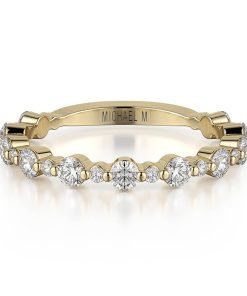 Michael M Cluster Wedding Band