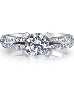 Gelin Abaci TR-237A Tension Diamond Engagement Ring