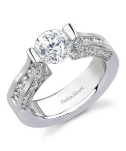 Gelin Abaci TR-209 Tension Diamond Engagement Ring