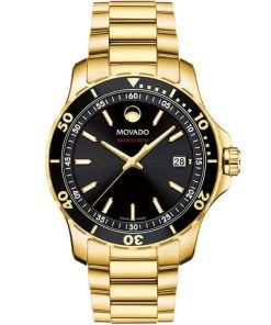 Movado Series 800 Yellow Gold PVD Men's Watch 2600145