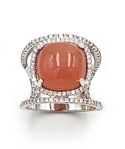 Orange Moonstone Ring BB213OMAAA