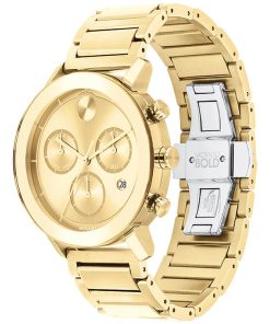Movado BOLD Evolution Yellow Gold Men's Watch 3600682