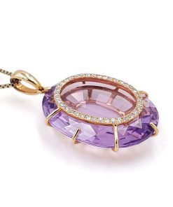 Amethyst Pendants Necklaces on Sale & Clearance