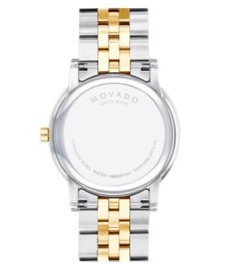Movado Museum Classic Stainless Steel & Yellow Gold PVD 0607200