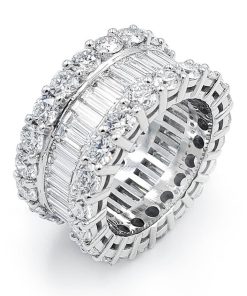 Diamond Anniversary Band for Women's
