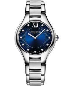 Raymond Weil NOEMIA Blue Dial Diamond Watch 5132-ST-50181