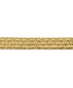 Roberto Coin 18K Woven Yellow Gold & White Gold Diamond Bracelet
