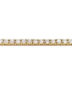 Round Diamond Tennis Bracelets