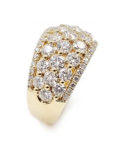 A.Jaffe Yellow Gold Diamond Ring WRC1411H-281