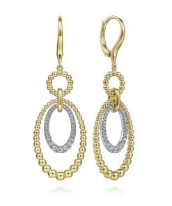 Gabriel & Co. Diamond Drop Earrings EG14572M45JJ