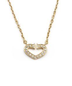 Cartier Coeur C de Cartier Diamond Heart Pendant