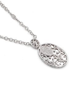 Charriol Diamond Pendant Necklace 08-08-7305-11