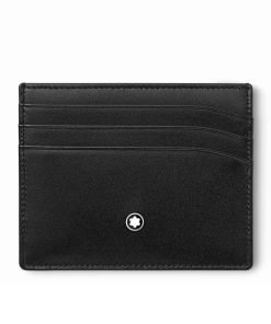 Montblanc Meisterstuck Black Pocket Card Holder 6cc 106653