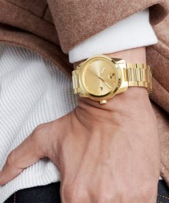 Movado Men's Yellow Gold-tone Dial 3600735
