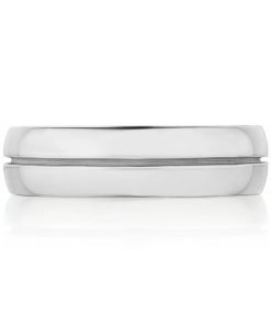 Tacori Classic Streamline 6MM High-Polished Men's Wedding Band 142-6W