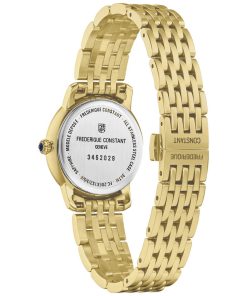 Frederique Constant Yellow Gold-Plated Ladies Watch FC-220MPWD1S25B