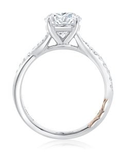 A.JAFFE 18k White Gold Engagement Ring MECRD2545/167