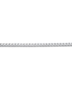 14K White Gold Diamond Tennis Bracelet