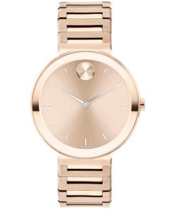 Movado BOLD Horizon Pale Rose Gold-plated Women's Watch 3601089
