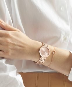 Movado BOLD Horizon Pale Rose Gold-plated Women's Watch 3601089