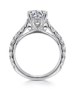 Gabriel 14K White Gold Diamond Engagement Ring ER12293R6W44JJ