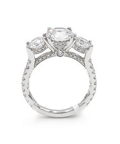 A.JAFFE Three Stone Engagement Ring MECXRD2380Q/299