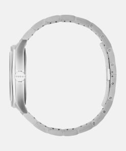 Gucci GG2570 41MM Dark Blue Dial Stainless Steel Bracelet Men's Watch YA142303