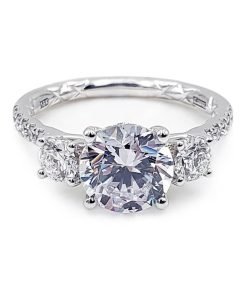 A.JAFFE Three Stone Engagement Ring MECRD2932Q/276