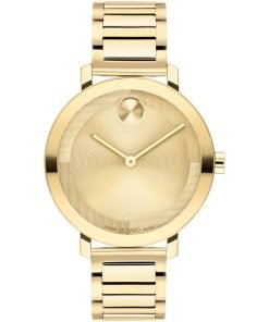 Movado BOLD Evolution 2.0 Yellow Gold Ion-Plated Women's Watch 3601104