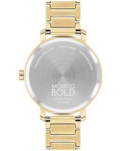 Movado BOLD Evolution 2.0 Yellow Gold Women's Watch 3601104