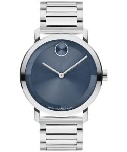 Movado BOLD Evolution 2.0 Blue Dial Stainless Steel Watch 3601155