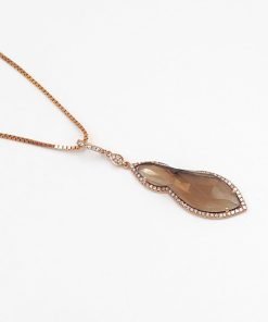 Smoky Topaz Pendant