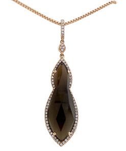 Smoky Topaz Pendant