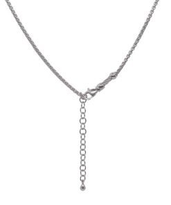 ALOR Chain Taking Shapes Disc 14K Rose Gold Diamond Necklace 08-24-1662-11