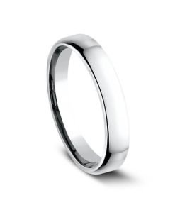 Benchmark European Dome Comfort Fit 3.5MM Plain Wedding Band EUCF13514KW
