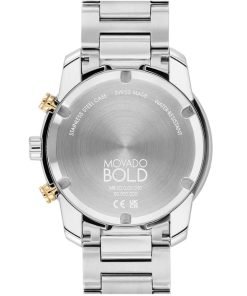 Movado BOLD Verso Two-Tone Stainless Steel Men's Watch 3600907