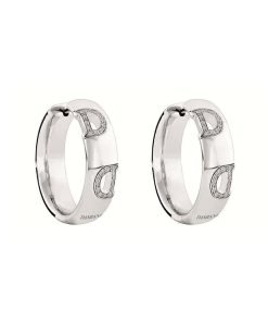 Damiani D.Icon 18K White Gold Diamond Earrings 20049157
