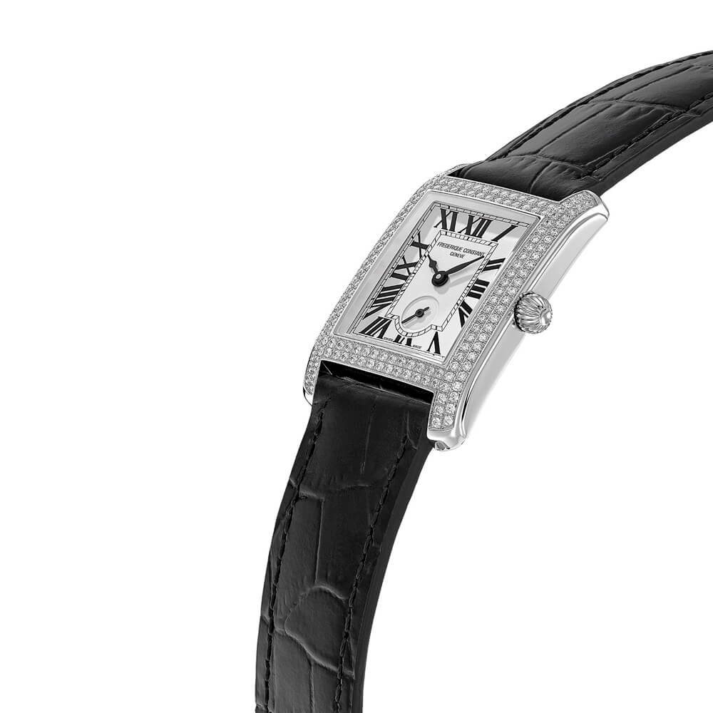 Frederique Constant Classics Carree Small Seconds Ladies Watch FC-235S2CD6