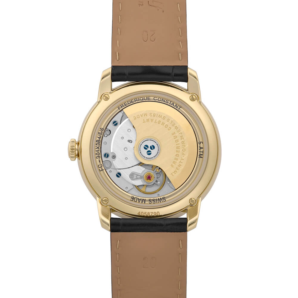 Frederique Constant Classics Premiere Yellow Gold Men's Watch FC-301S3B5