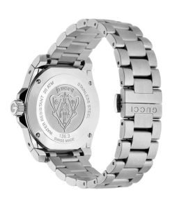 Gucci Quartz Large Stainless Steel Men's Watch YA136301A