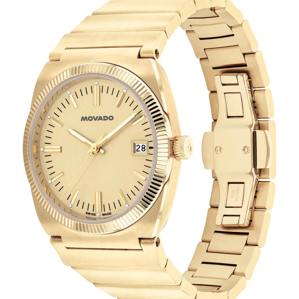 Movado Heritage Series Ondoplan Watch 3650217