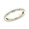 14K Yellow Gold Stackable Ladies Diamond Wedding Band 522569014KY07
