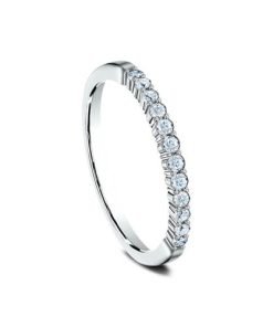 Benchmark 14K White Gold Ladies Diamond Wedding Band 55262114KW