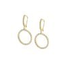 Michael M Cloud Ring Drop Earrings ER382