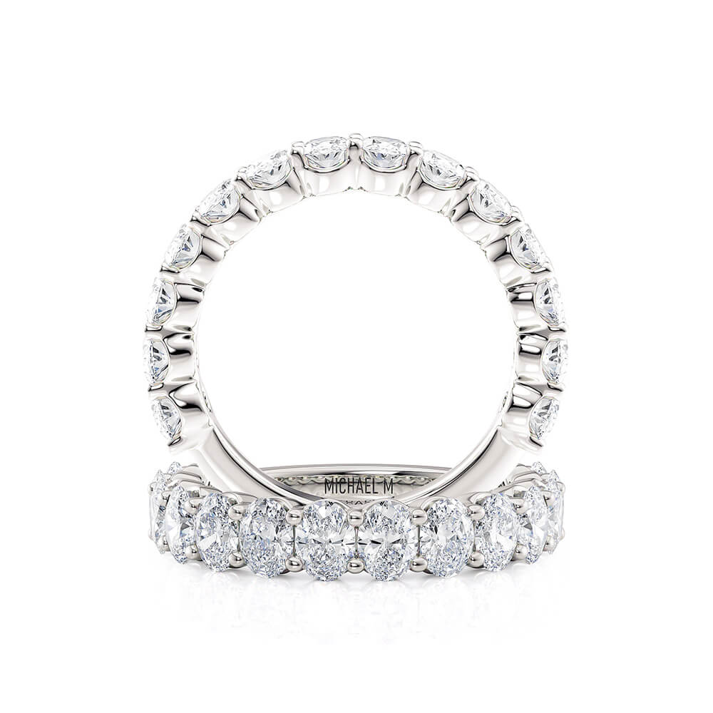Michael M Diamond Wedding Band R795B
