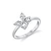 Michael Montage Marquise, Pear and Emerald Cut Cluster Diamond Women's Ring M F403