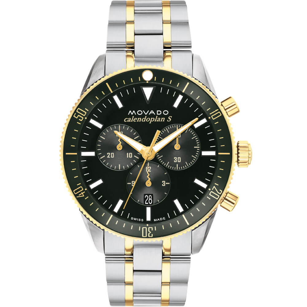 Movado Heritage Series Calendoplan S Chronograph Quartz Men's Watch 3650167