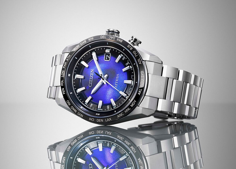 Citizen Attesa Radio-Controlled UNITE with BLUE Men's Watch CB0288-65L
