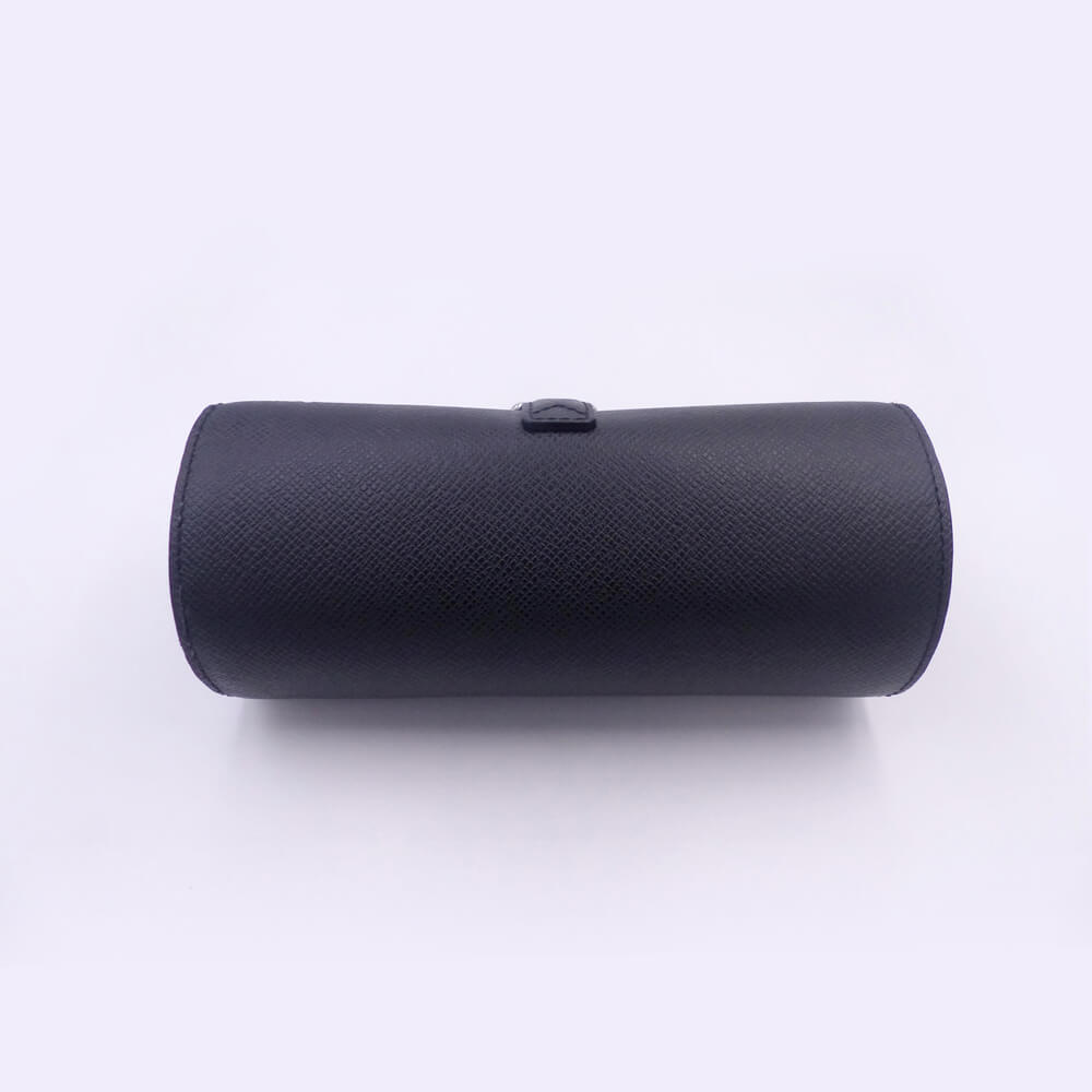 Louis Vuitton Ardoise Taiga Black 3 Watch Case
