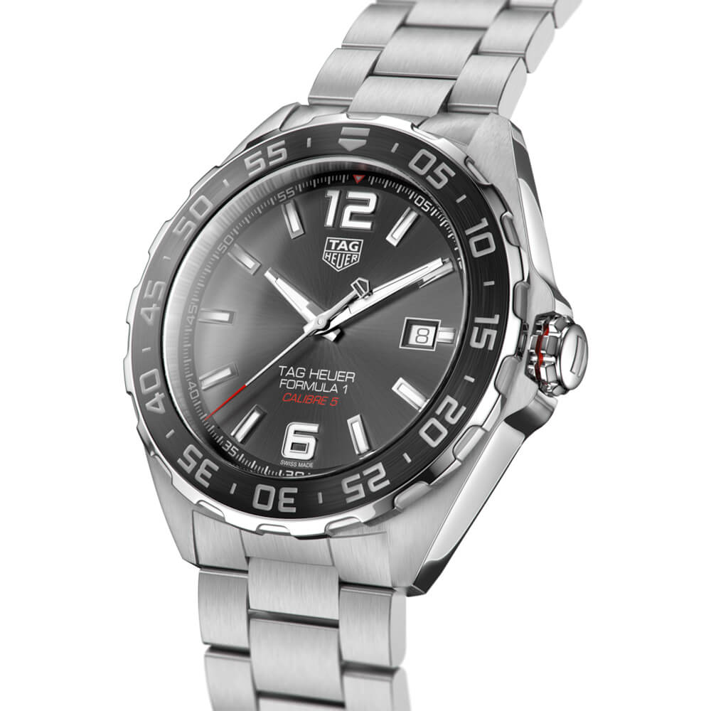 TAG Heuer Formula 1 Date Steel & Ceramic Automatic Men's Watch WAZ2011.BA0842